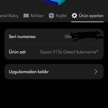 Dyson Submarine V15 Su Tankı Kilit Arızası İçin Ücretsiz Değişim Talebi