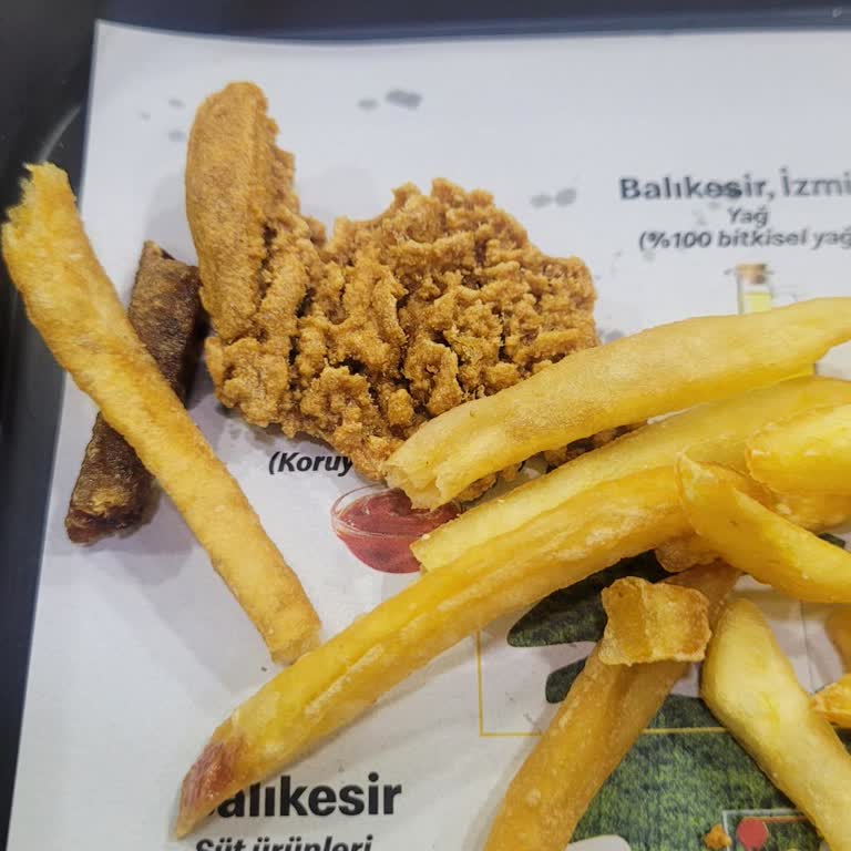 McDonald's Şubesinde Sert Patates Kızartmasında Yabancı Madde Tespit Edildi