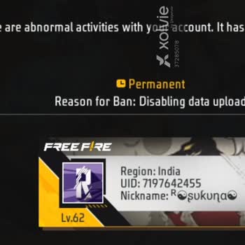 Garena Free Fire Permanently Banned My Account Without a Clear Reason