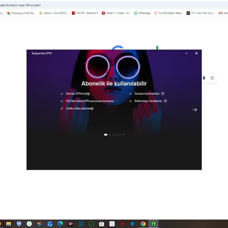 Kaspersky Premium VPN Bağlantı Sorunu Ve Çözüm İsteği