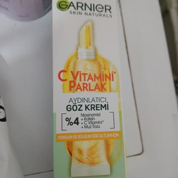 Garnier C Vitamini Göz Kremi Son Kullanma Tarihi Bildirilmeden Satıldı, İade Talebi Reddedildi