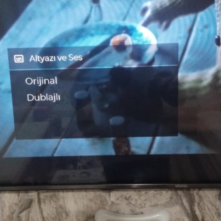 Vestel Televizyonunda Dublaj Seçeneği Seçilemiyor