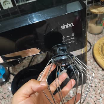 Sinbo Stand Mikser Tel Çırpıcısının Kırılması Ve Hızlı Garanti Değişim Talebi