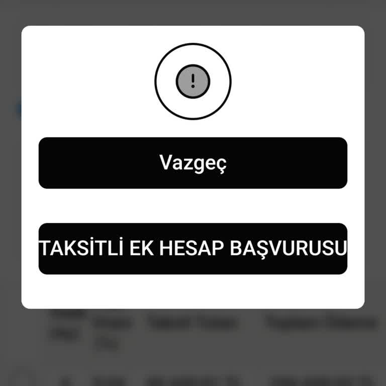 VakıfBank Sky Kredi Limitinin Kullanılamaması Ve Ek Hesap Yönlendirmesi