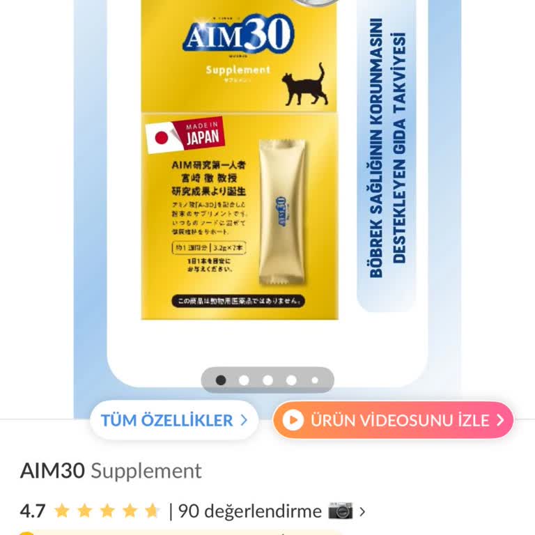 Felikan’ın Aim30 Kedi Ürünün Fahiş Fiyatlandırması İncelenmesi Talep Ediliyor