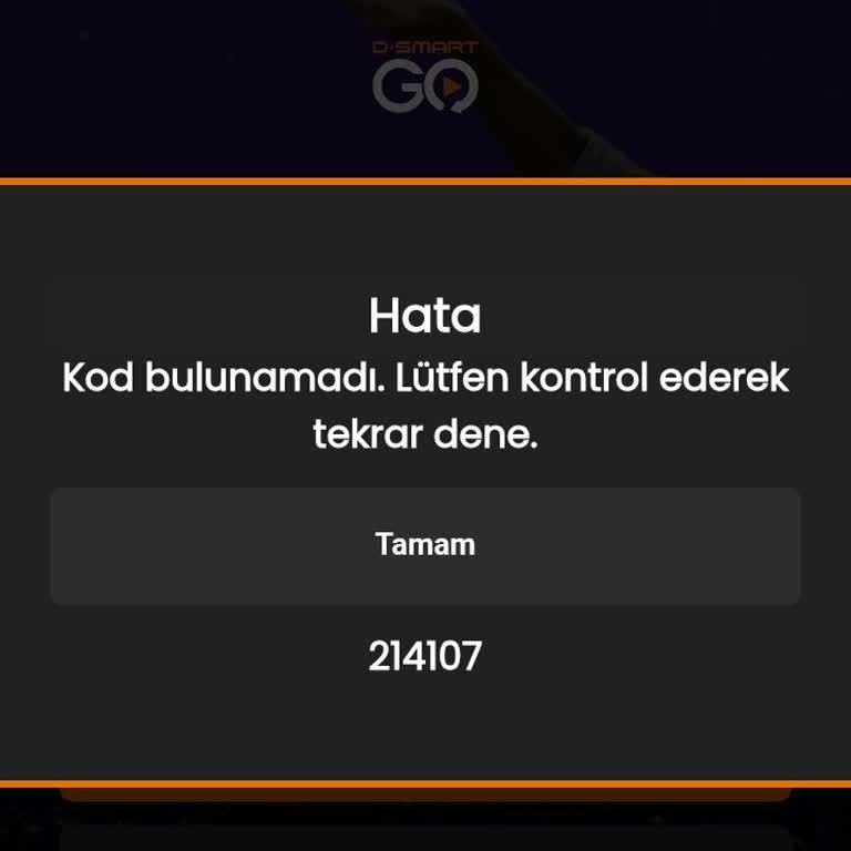 D-Smart GO Erişim Hatası Ve Geçersiz Kod Nedeniyle Üyelik Mağduriyeti