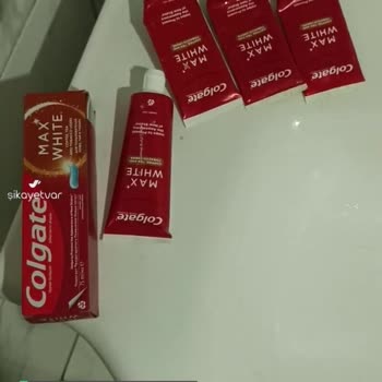 Colgate Max White Tuhaf Çıktı!