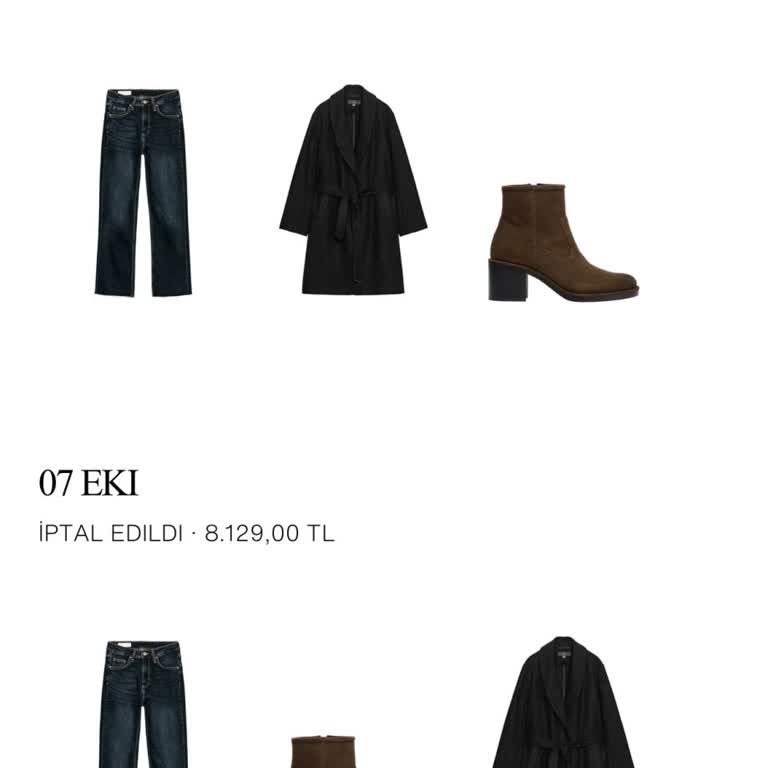 Zara İnternet Sitesi Üzerinden Verilen Siparişin Habersiz İptali Ve Açıklama Talebi