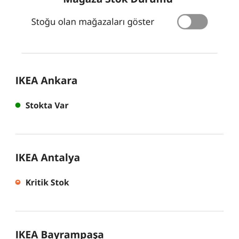 Web Stok Bilgisi Ve Mağaza Stok Uyumsuzluğu Nedeniyle Şehir Dışı Yolculukta Mağduriyet