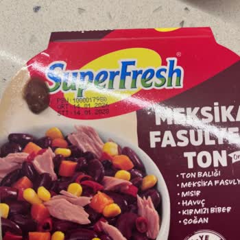 Superfresh Meksika Fasulyeli Ton Balığında Bozulmuş Ürün Ve Sağlık Riski