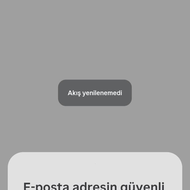 Instagram Hesabına Erişim Sorunu Ve E‑posta Güncelleme Hatası