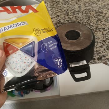 Asperox 72 Bulaşık Kapsülü Granit Tencere Ve Yapışmaz Tavaları Zedeledi