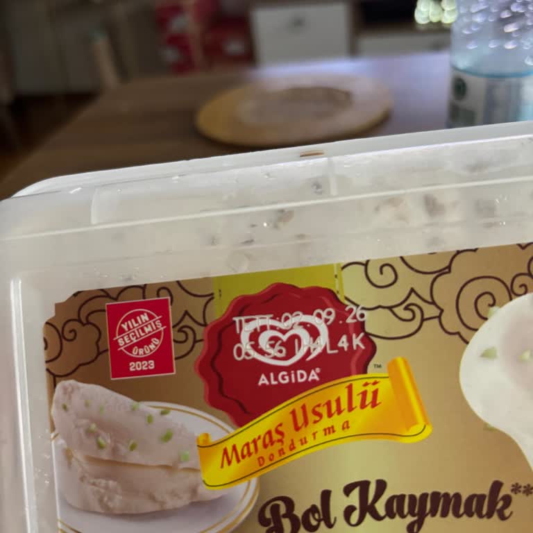 Algida Maraş Usulü Bol Kaymak Dondurmanın Lastik Tadında Olması Ve Güvenlik Endişesi