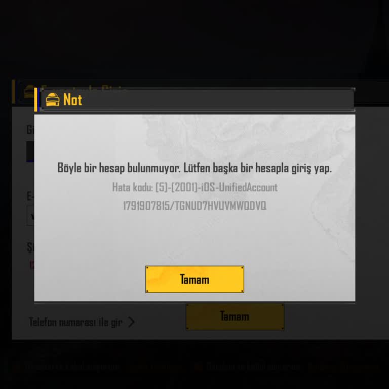 PUBG Mobile Hesabım Çalındı Ve Erişimim Yok, Destekten Çözüm Talebi
