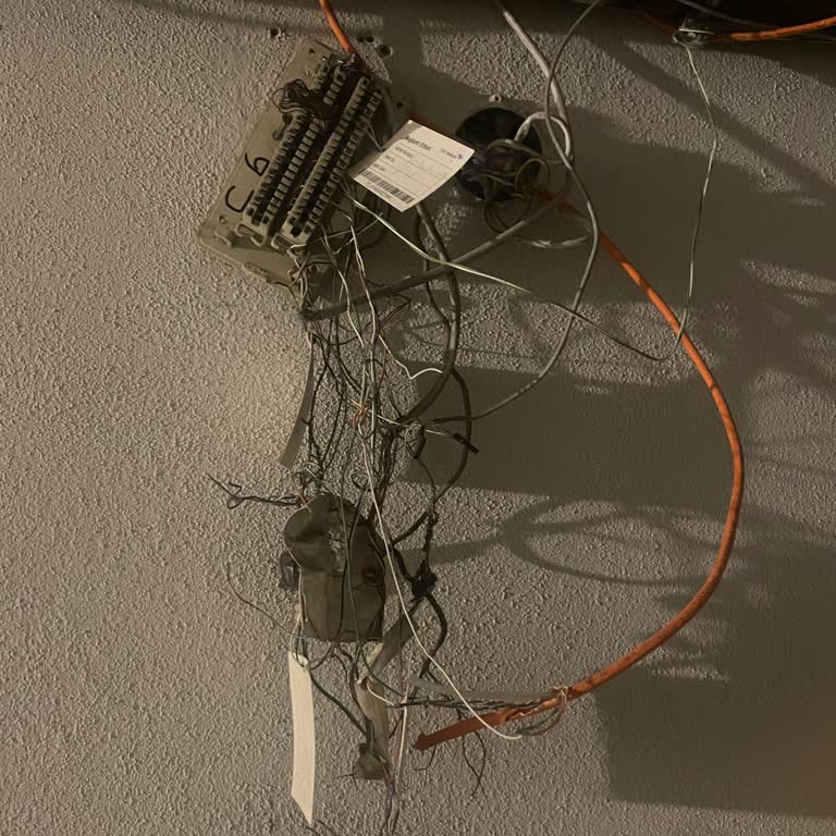 Türk Telekom Bina Girişindeki Özensiz Ve Dağınık Kablo Kutusu Nedeniyle Sürekli İnternet Kesintisi