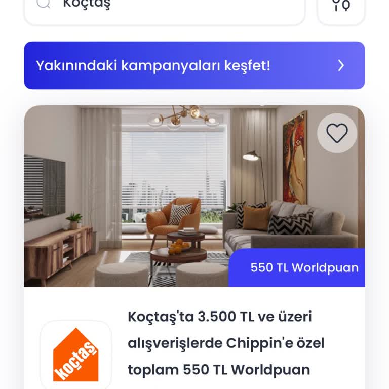 Koçtaş Mağaza Alışverişinde World Mobil Kampanya Uyuşmazlığıyla 550 TL Puan Eksikliği