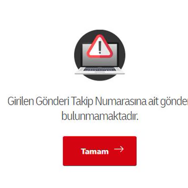 Kargo Takip Numarası Bulunamıyor, Sipariş Gönderilmedi Ve İade Talebi