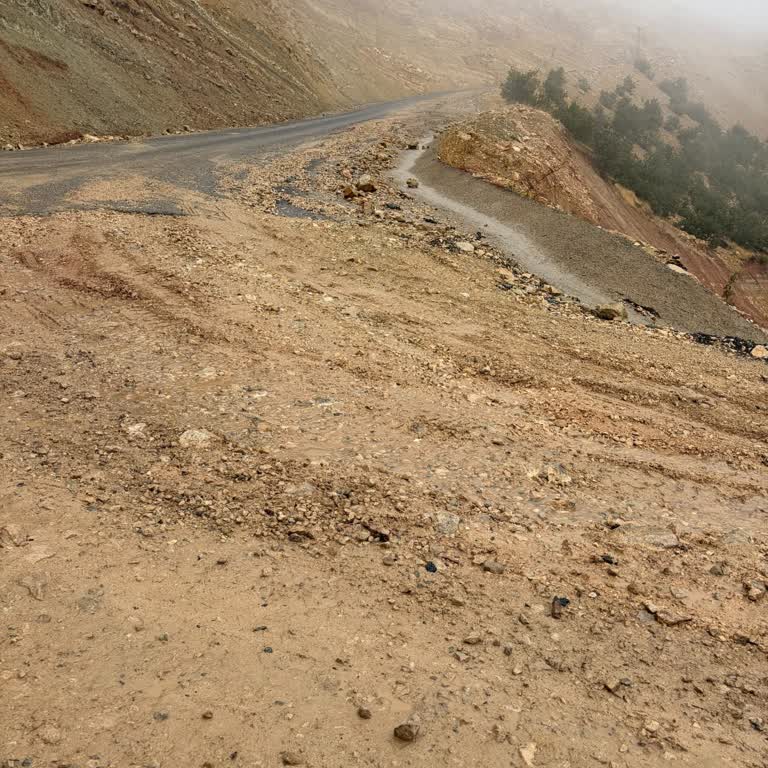 Eruh Dağdöşü Köyü Yolundaki Çukurlar Ve Yarıklardan Kaynaklanan Ulaşım Ve Güvenlik Sorunu