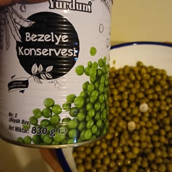 Yurdum Markalı Bezelye Konservesinde Salyangoz Sorunu Ve Sağlık Endişesi