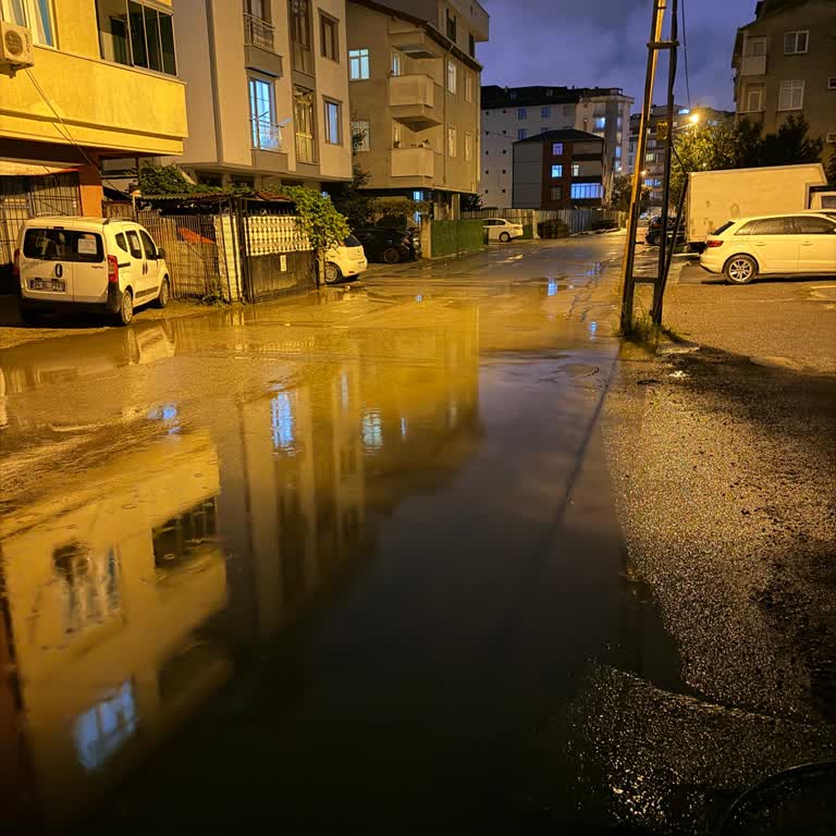 Sultanbeyli Adil Mahallesindeki Tıkalı Rögar Ve Çözüm Bekleyen Su Birikintileri