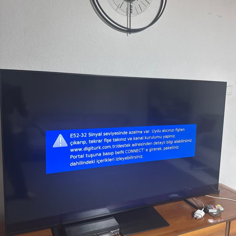 Digiturk Sinyal Seviyesi Azalma Hatası Ve Ücretsiz Servis Talebi