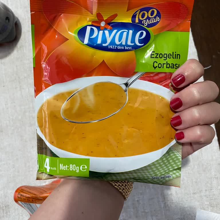 Piyale Ezogelin Çorbası Paketi Gramajı Eksik
