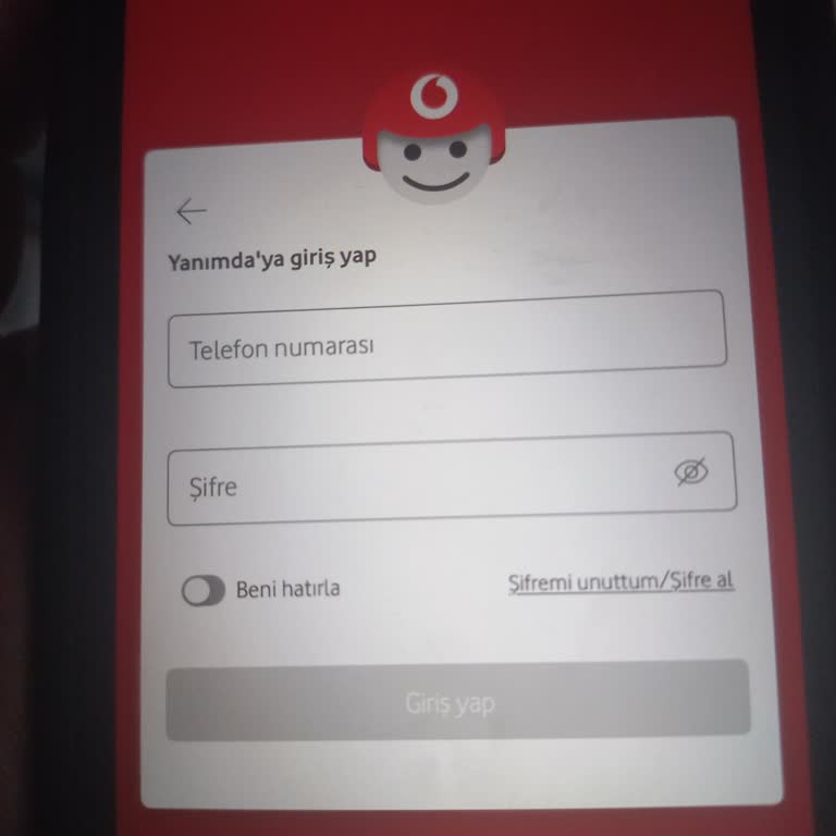 Vodafone Hattımda Kısıtlama Ve Şifre Sorunu Çözülmedi