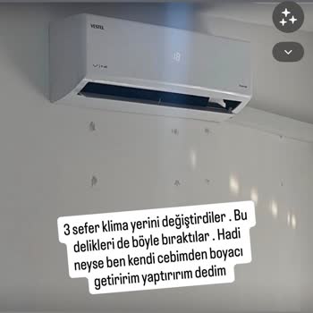 Montaj Hatası Duvarı Deldi, Klima Su Sızdırdı, Sorumluluk Reddi Ve İade Talebi