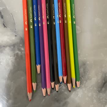 Faber-Castell Boya Kalemlerinin Uçları Sürekli Kırılıyor