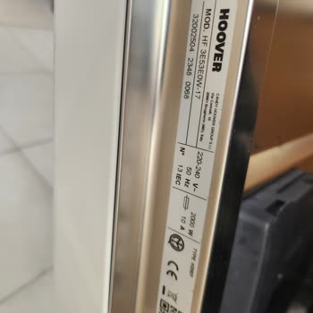 Hoover Bulaşık Makinesi Tuşları Çalışmıyor Ve Su Sızdırıyor, Servis Çözüm Üretmedi, İade Talebi