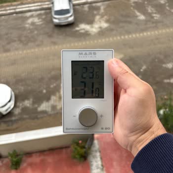 Mars Electric S20 Oda Termostatı Gerçek Sıcaklığı Yanlış Ölçüyor, Kombi Çalışmıyor