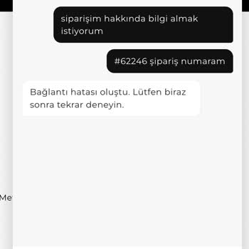 Black Fashion Sipariş Durumu Bilgilendirme Eksikliği Ve Yanıtsız Müşteri Desteği