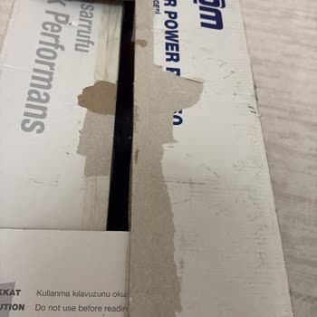 Amazon'dan Gelen Kullanılmış, Tozlu Ve Hasarlı Süpürge Teslimatı Ve İade Reddi
