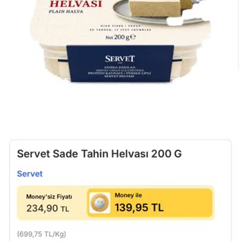 Migros’ta Servet Tahin Helvasının Kampanya Fiyatlarındaki Ani Değişim Tüketiciyi Yanıltıyor