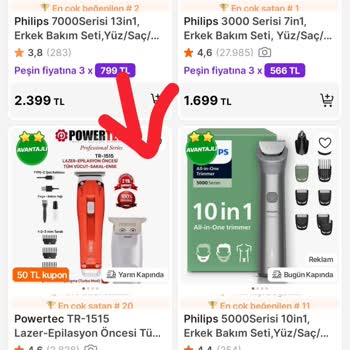 Kırık Paketli Yanlış Kategorideki Powertec Saç Kesme Makinesi İçin İade Reddedildi