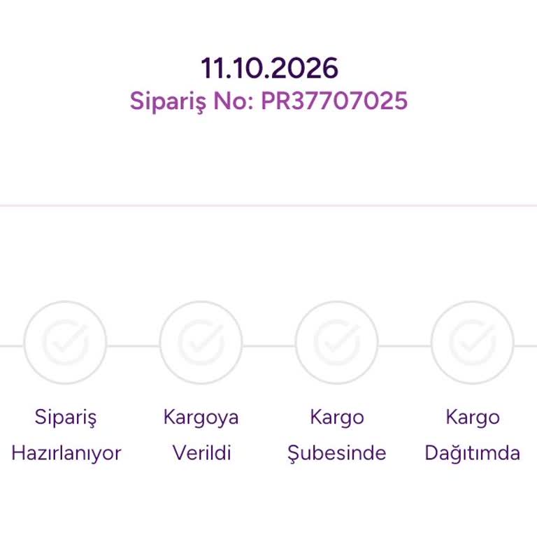 Gratis Siparişimin Hazırlanma Ve Kargo Aşamasındaki Belirsiz Gecikme
