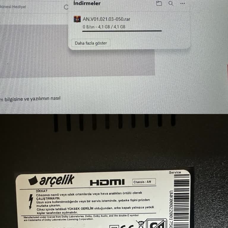 Arçelik Yazılım İndirme Sorunu Sürekli Kesiliyor Ve Çözüm Bekleniyor