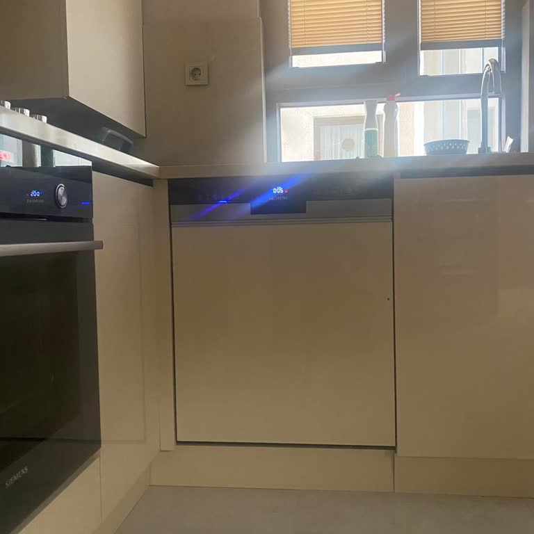 Ankastre Bulaşık Makinesinin Hatalı Kurulumu İçin Ücretsiz Yeniden Montaj Talebi