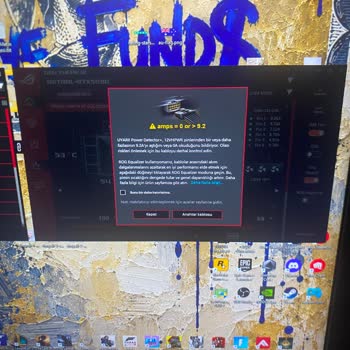 Asus ROG Astral RTX 5090 OC Güç LED Sorunu Ve Değişim Talebi