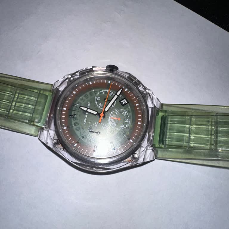 Armani Exchange Suya Dayanıklı Saatin İç Vidalarında Paslanma Ve Garanti Dışı Ücret Talebi