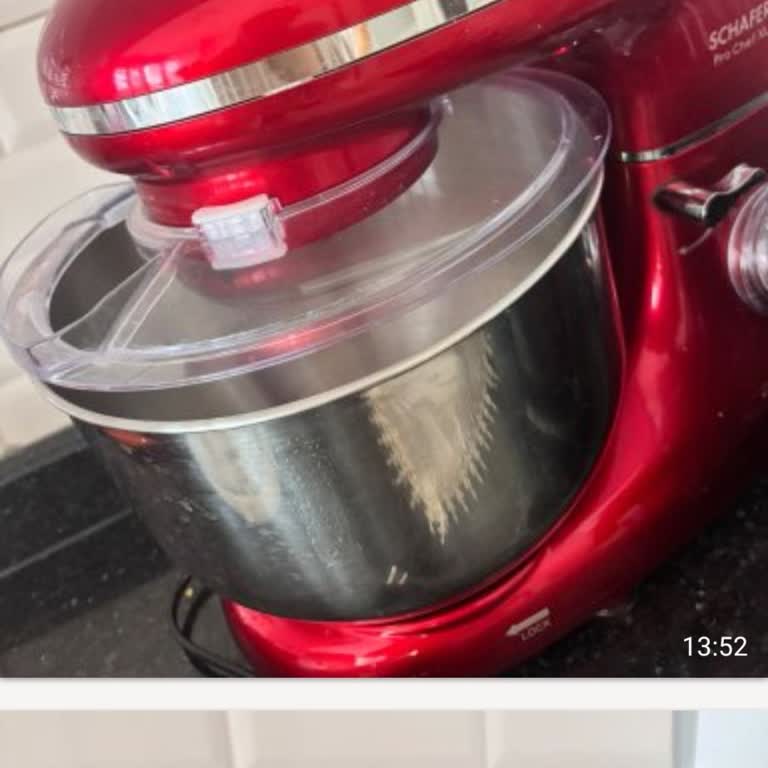 Schafer Pro Chef XL Hamur Yoğurma Makinesinin Aparatlarının Çabuk Soyulması Ve Kararması