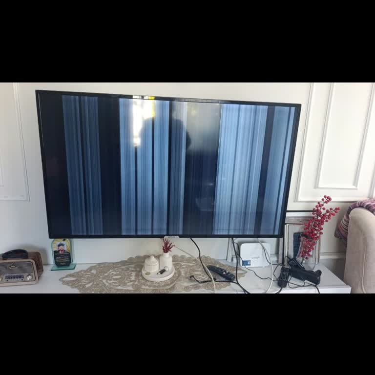 Onvo Televizyonumdaki Dikey Çizgiler İçin Garanti Dışı Açıklama Ve Servis İletişimsizliği