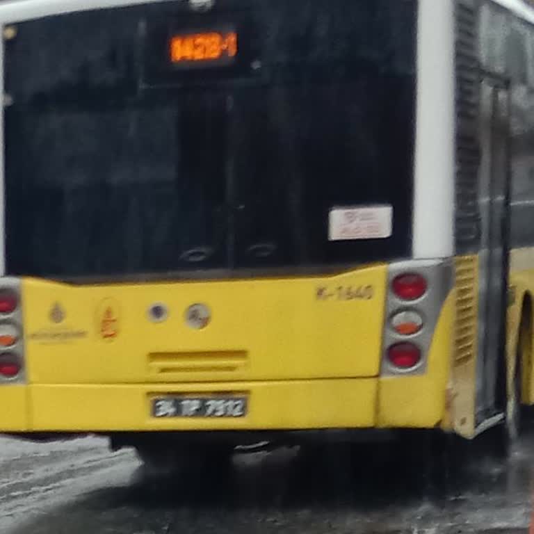 Otobüs Şoförü Durağa Durmayarak Yolcuyu Yağmur Altında Bıraktı