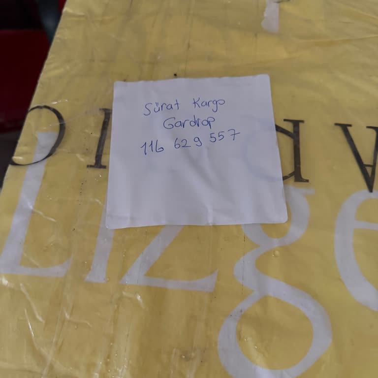 Sürat Kargo Alanya Şubesinde Çalışanın Saygısız İletişimi Ve Kargo Güvenliği Endişesi