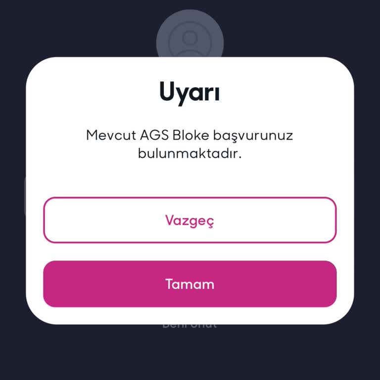 Hayhay Hesabındaki AGS Blokesi Kaldırılmadı Ve Para Kullanılamıyor