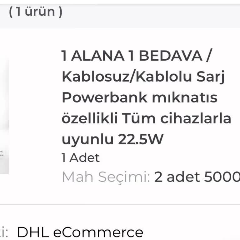 Teknowireless'ten Beyaz Powerbank Siparişi Turuncu Geldi, Renk Hakkı İhlali