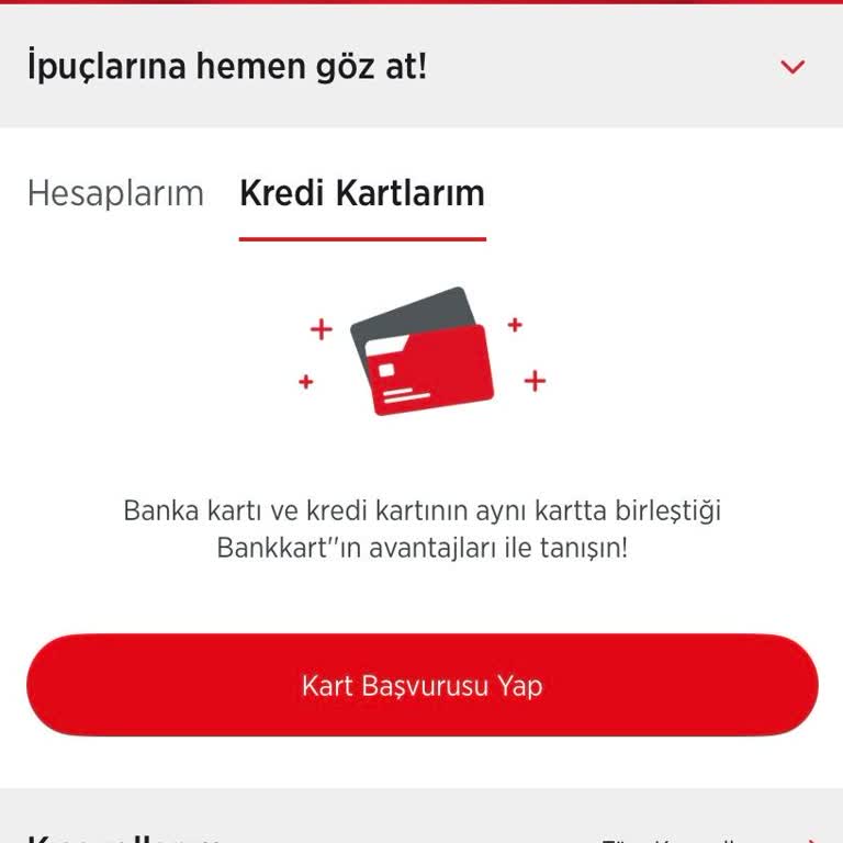 Ziraat Mobil Uygulamasında Kredi Kartının Görünmemesi Ve Ödeme Engeli