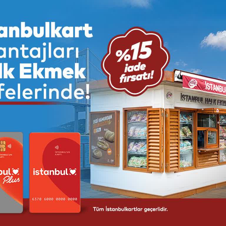 İstanbulkart Plus Halk Ekmek %15 İade Kampanyası Uygulanmadı