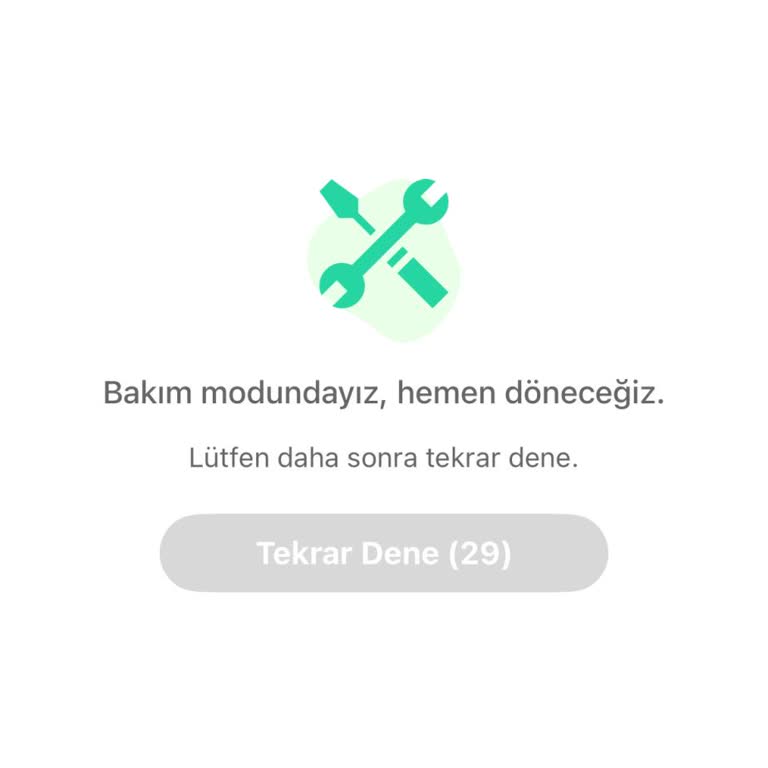 Dolap Uygulaması Bakım Modunda Kaldı Ve Çözüm Bekleniyor