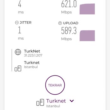 TurkNet İnternet Hızının Vaad Edilen Değere Ulaşmaması Ve Sık Kesintiler